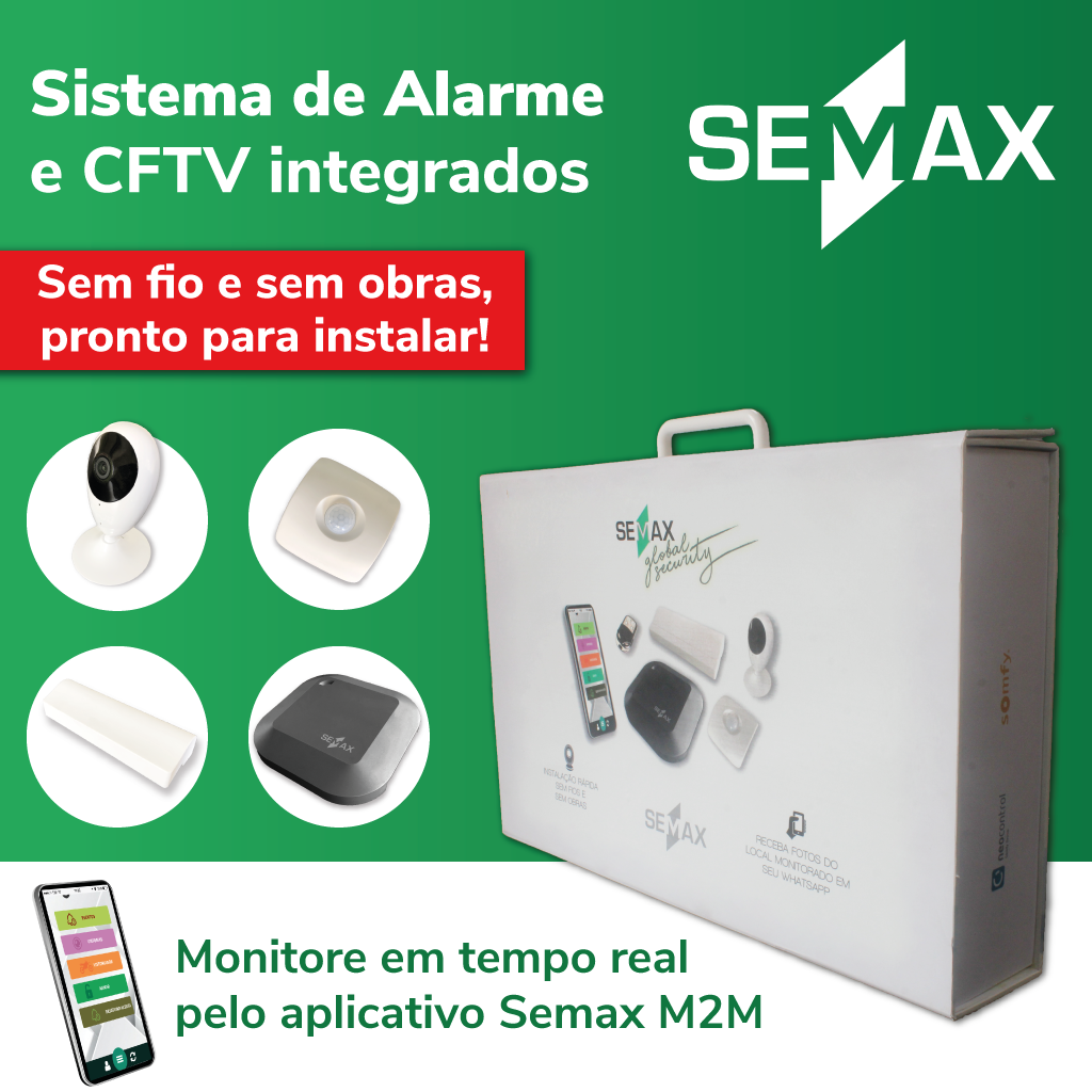 Muito mais do que um kit de câmeras de segurança, conheça o Semax Global Security